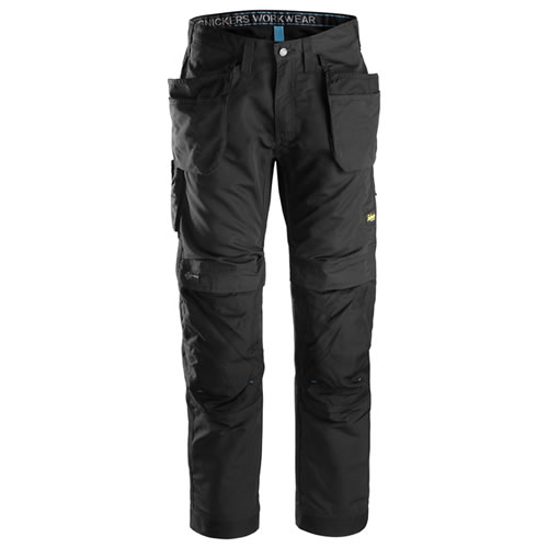 Snickers 6207 LiteWork Trousers Holster Pockets Black Snickers 6207 LiteWork Trousers Holster Pockets Black