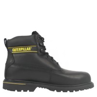 CAT Holton S3 Black Safety Boots