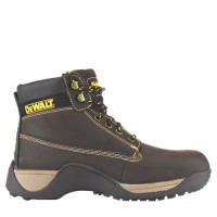 Dewalt Apprentice Brown Safety Boots Steel Toe Caps