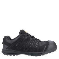 Amblers FS40C Black Safety Trainers