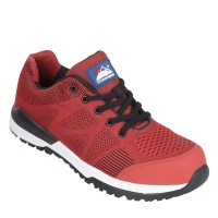 Himalayan 4313 Bounce Red Safety Trainers