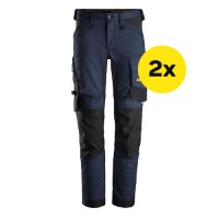Snickers 2x 6341 AllroundWork Stretch Trousers