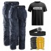 Snickers 2 x 3211 Kit Inc Snickers Direct TShirt, Kneepads & A PTD Belt Snickers 2 x 3211 Kit Inc Snickers Direct TShirt, Kneepads & A PTD Belt