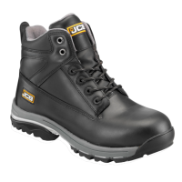 JCB Workmax Safety Boots Black With Steel Toe Caps Midsole