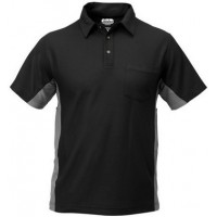 Snickers 2636 AVS Polo Shirt Black/Grey