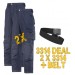Snickers Workwear 3314 Deal 1 2 x 3314 Trousers Plus A Belt