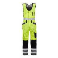 Snickers 0213 Hi-Vis One-Piece Holster Pocket Trousers CL2